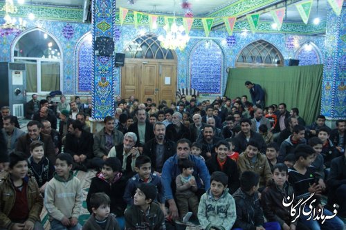 برنامه ده شب ده مسجد در مسجد گلشن و امامزاده عبدا...(ع)روستای زیارت برگزار شد 