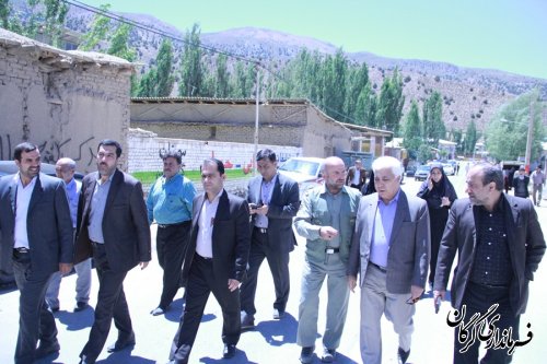 فرماندار شهرستان گرگان با مردم روستای چهارباغ دیدار و گفتگو کرد