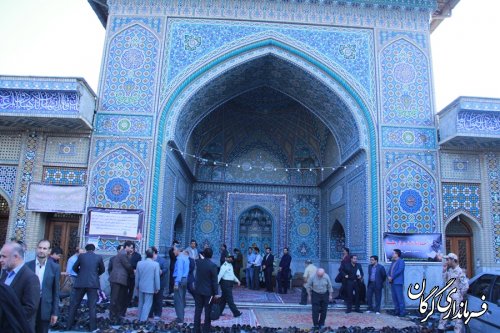 مراسم بزرگداشت جان باختگان سرزمین مقدس منی از طرف مقام معظم رهبری در مسجد جامع گلشن