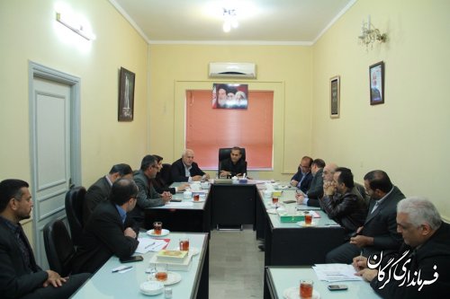 جلسه پیگیری در تسریع گازرسانی به روستای زیارت در فرمانداری گرگان برگزار شد 