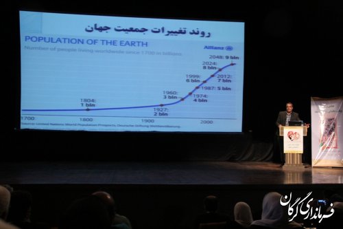 گزارش تصویری /همایش روز ملی جمعیت در گرگان 