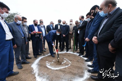 کلنگ زنی و افتتاح یک هزار و ۷۷ پروژه هفته دولت در گرگان با اعتباری بالغ بر ۹۹۹ میلیارد تومان