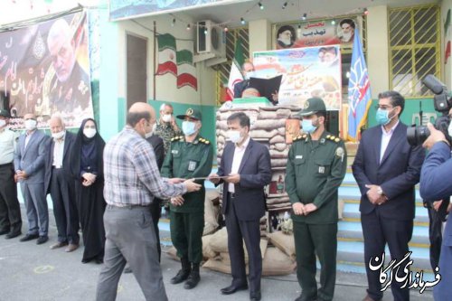 زنگ مقاومت و ایثار در مدرسه ی پسرانه شاهد گرگان نواخته شد