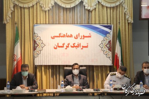 تصویب طرح غیر همسطح افسران در جلسه شورای ترافیک گرگان 