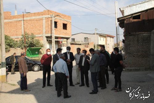 احداث و مرمت جاده بین مزارع در روستای اصفهانکلاته در دستور کار قرار میگیرد