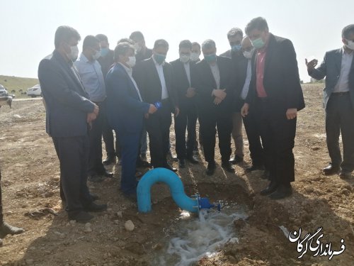  آغاز بهره برداری از دو پروژه ی اقتصادی و عمرانی در دو روستای  شهرستان گرگان