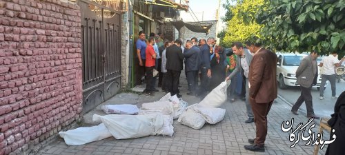 بازدید سرزده فرماندار گرگان از نانوایی سطح شهرستان/کسر آرد و جریمه های سنگین در انتظار نانوایان متخلف