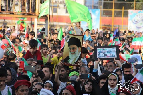 فرماندار گرگان در جمع سربازان دهه نودی حضرت صاحب الزمان (عج)