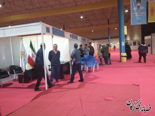 فرماندار گرگان از محل برگزاری جشنواره فرهنگ و اقتصاد اقوام ایران زمین بازدید کرد