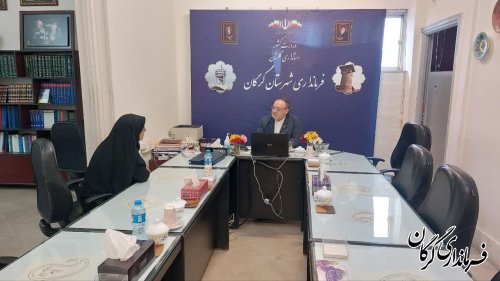  ملاقات مردمی فرماندار شهرستان گرگان برگزار شد