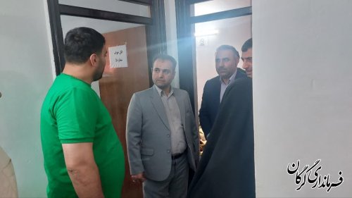 گزارش تصویری || بازدید سرپرست فرمانداری  شهرستان گرگان از کمپ ترک اعتیاد