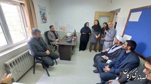 گزارش تصویری || بازدید سرپرست فرمانداری شهرستان گرگان از مرکز خدمات جامع سلامت روستای گلند فخر اباد