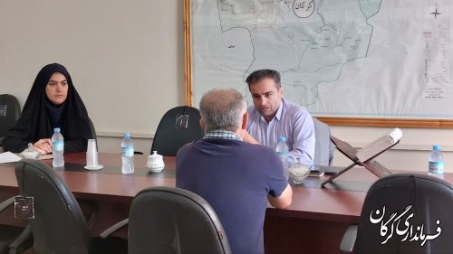 ملاقات مردمی سرپرست فرمانداری شهرستان گرگان برگزار شد