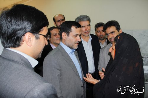 طرح تحول نظام سلامت در شهرستان آق قلا با موفقیت در حال اجراست
