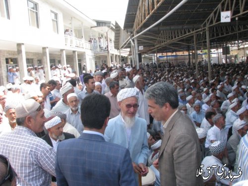 گزارش تصویری از مراسم فارغ التحصیلی مدرسه علوم دینی مصلحی آق قلا