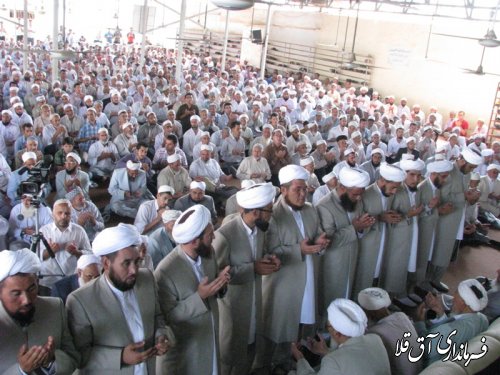 گزارش تصویری از مراسم فارغ التحصیلی مدرسه علوم دینی مصلحی آق قلا
