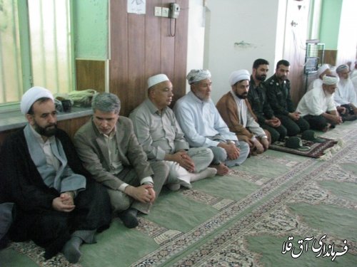گزارش تصویری از مراسم فارغ التحصیلی مدرسه علوم دینی مصلحی آق قلا