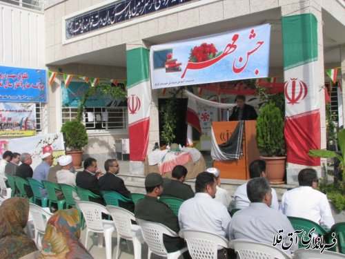 آغاز سال تحصیلی با نواخته شدن زنگ  مدارس در شهرستان آ ق قلا