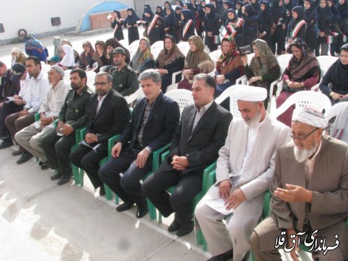 آغاز سال تحصیلی با نواخته شدن زنگ  مدارس در شهرستان آ ق قلا