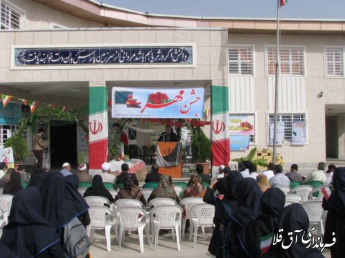 آغاز سال تحصیلی با نواخته شدن زنگ  مدارس در شهرستان آ ق قلا