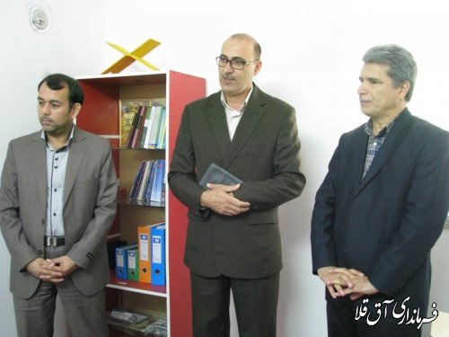 افتتاح آموزشگاه علوم کامپیوتر و حسابداری مرکز آموزش فنی و حرفه ای آق قلا