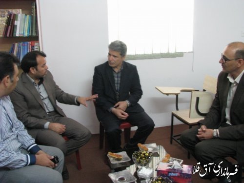 افتتاح آموزشگاه علوم کامپیوتر و حسابداری مرکز آموزش فنی و حرفه ای آق قلا