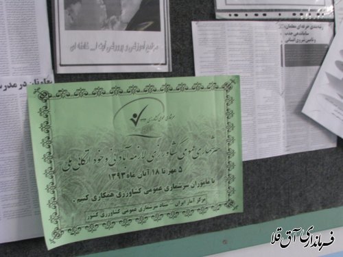 گزارش تصویری از آغاز سرشماری کشاورزی در شهرستان آق قلا