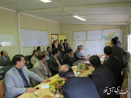 بازدید اعضای کمیسیون برنامه و بودجه مجلس از سد آقدکش و مجتمع  پتروشیمی