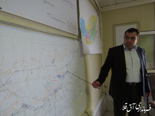 بازدید اعضای کمیسیون برنامه و بودجه مجلس از سد آقدکش و مجتمع  پتروشیمی