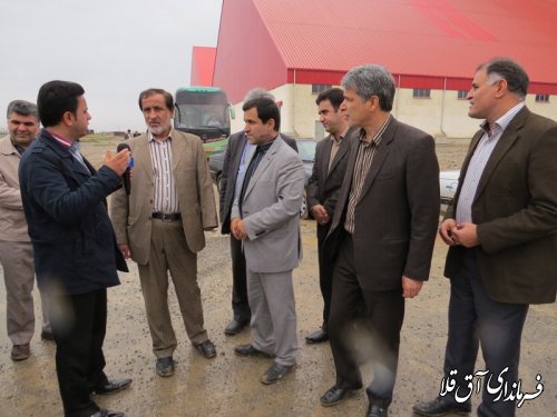 بازدید اعضای کمیسیون برنامه و بودجه مجلس از سد آقدکش و مجتمع  پتروشیمی