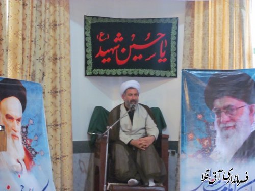مراسم عزاداری حسینی در شهرستان آق قلا به روایت تصویر