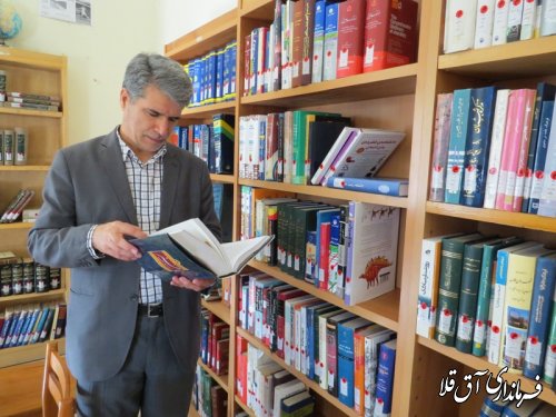 بازدید فرماندار آق قلا  از مسکن و شهرسازی ،اداره مخابرات و کتابخانه عمومی آق قلا