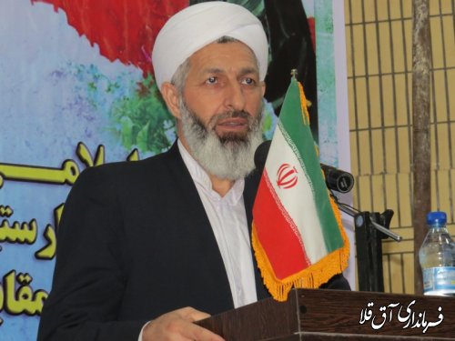 همایش علما و روحانیون غرب استان در شهرستان آق قلا برگزار گردید