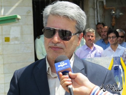 حضور فرماندار شهرستان آق قلا در راهپیمایی روز قدس