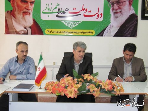 برگزاری دومین جلسه شورای ترافیک شهرستان آق قلا