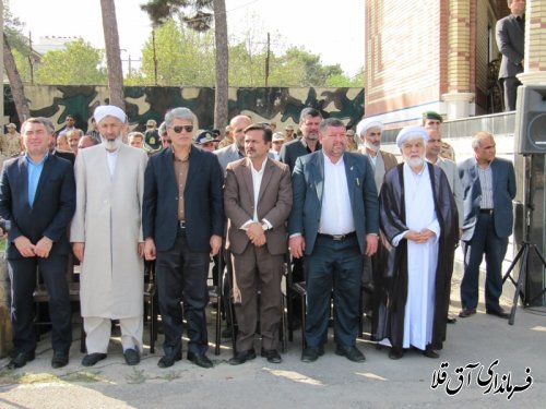 شرکت فرماندار در مراسم تشییع جانباختگان فاجعه منا