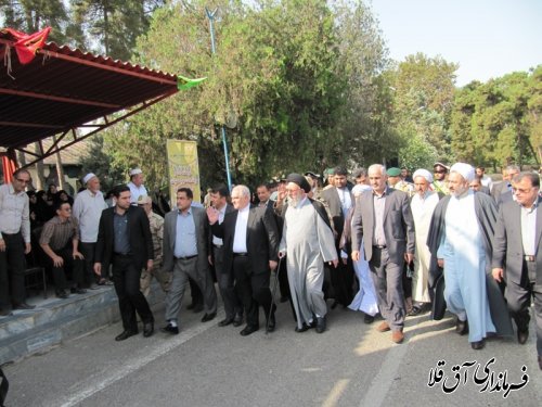 شرکت فرماندار در مراسم تشییع جانباختگان فاجعه منا