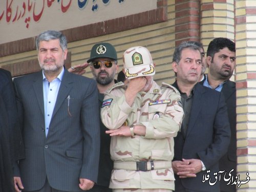 شرکت فرماندار در مراسم تشییع جانباختگان فاجعه منا