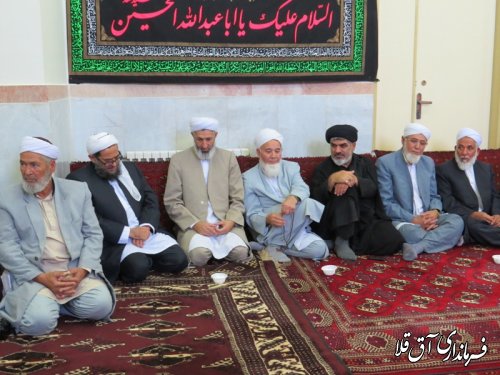 برگزاری مراسم سوگواری سیدالشهداء در دادگستری شهرستان