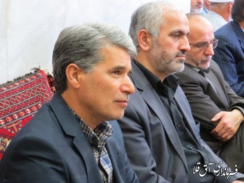 برگزاری مراسم سوگواری سیدالشهداء در دادگستری شهرستان