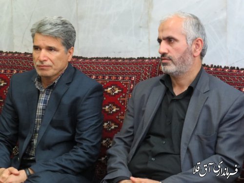 برگزاری مراسم سوگواری سیدالشهداء در دادگستری شهرستان
