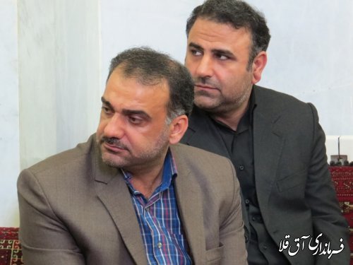برگزاری مراسم سوگواری سیدالشهداء در دادگستری شهرستان