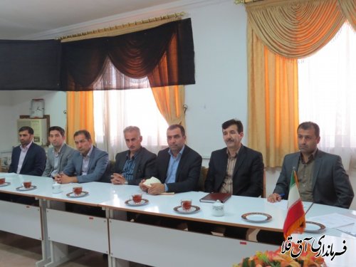دومین جلسه شورای هماهنگی بانکهای شهرستان آق قلا برگزار شد