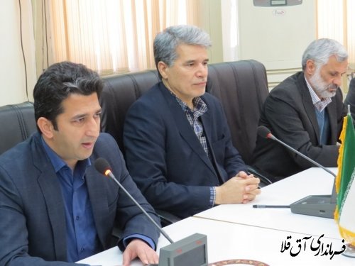 نشت مشترک هیات بازرسی و ستاد انتخابات شهرستان آق قلا برگزار شد
