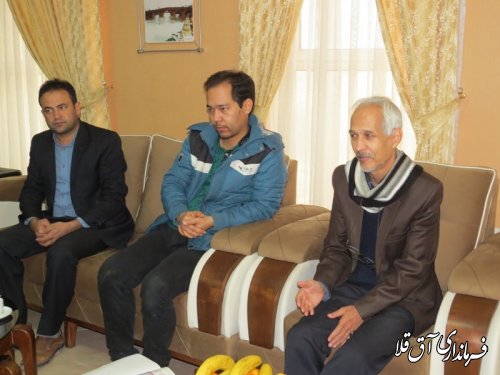 جلسه اصلاح و بازنگری طرح هادی روستای دوگونچی شهرستان آق قلا