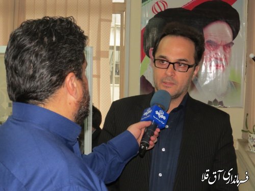 فرماندار شهرستان آق قلا به صورت ارتباط مستقیم،پاسخگوی شهروندان بود