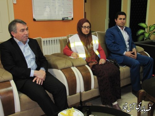 جلسه هماهنگی برپائی دهکده گردشگری و جشنواره نوروزگاه شهرستان آق قلا