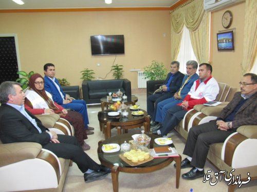 جلسه هماهنگی برپائی دهکده گردشگری و جشنواره نوروزگاه شهرستان آق قلا