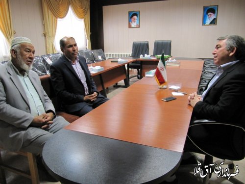 ملاقات عمومی فرماندار شهرستان آق قلا برگزار شد