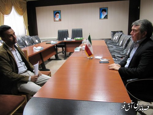 ملاقات عمومی فرماندار شهرستان آق قلا برگزار شد